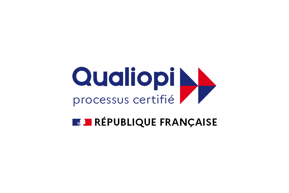 Logo Qauliopi - certification qualiopi - formation qualiopi - formation rédaction web - develink