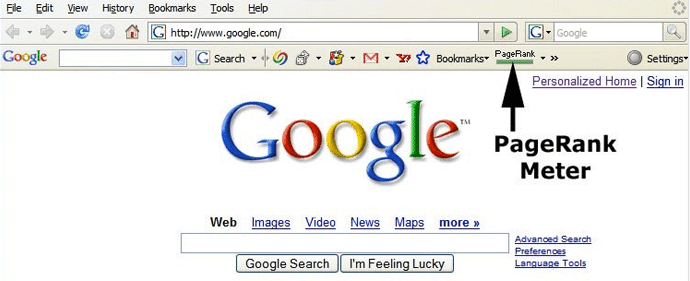 Google Toolbar - PageRank - Netlinking - SEO