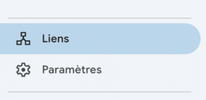 Profil de liens google search-console